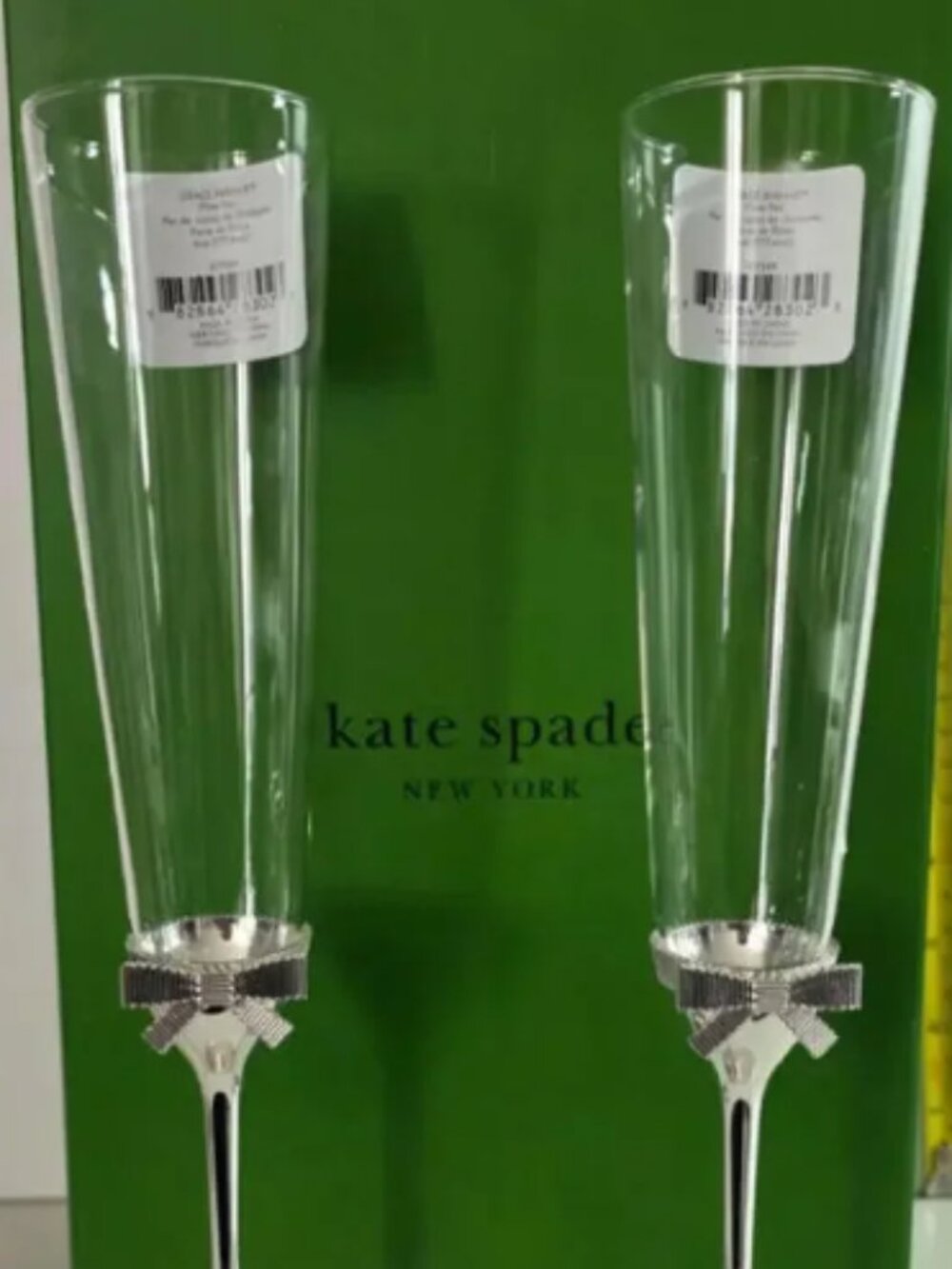 NWT Kate Spade Champaign Flute Set